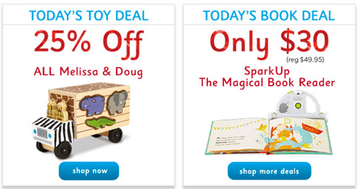 Chapters Indigo One Day Deals