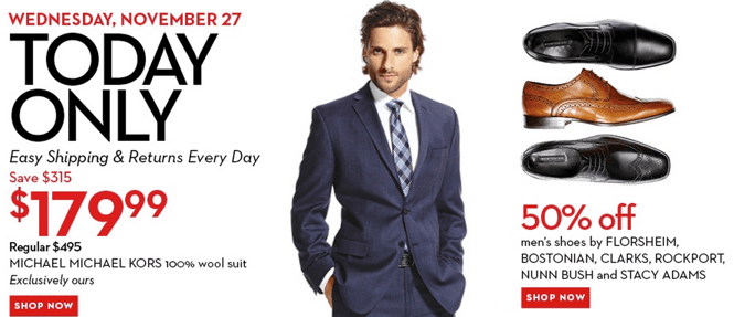 Hudson's Bay SaleMichael Michael Kors suit