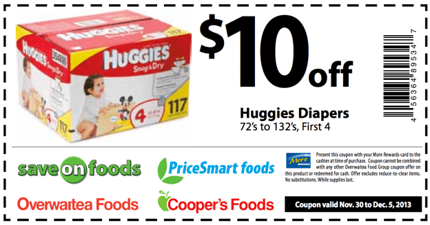 Huggies Diapers coupon