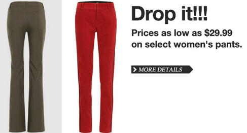 Mexx Canada Pants Offers
