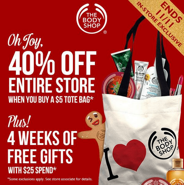 The Body Shop Canada Offers