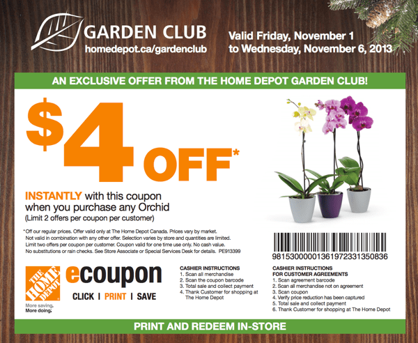 The Home Depot Canada Garden Club