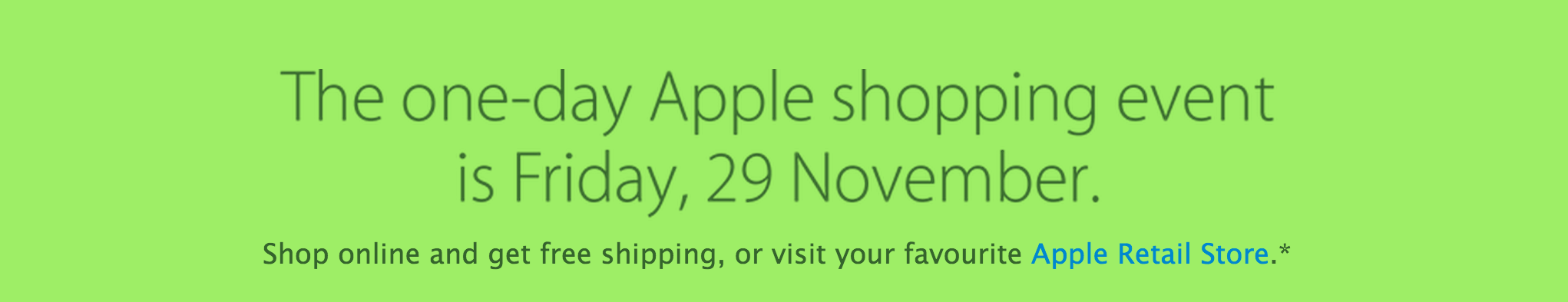 Apple Stores Canada Black Friday Deals 2013 Rumours | Canadian Freebies