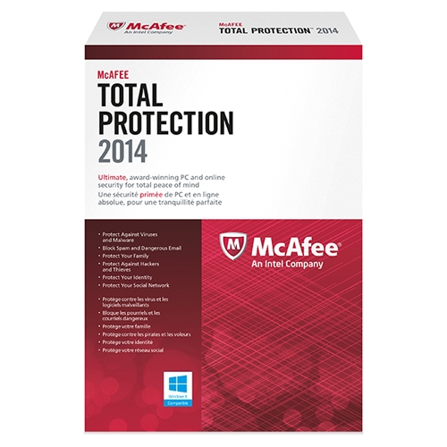 McAfee Total Protection 2014