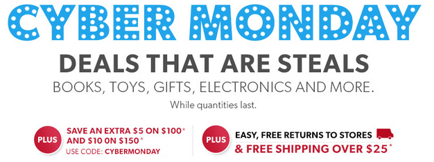Chapters Indigo Canada Cyber Monday 2013 Deals: Up To 60% Off Selected