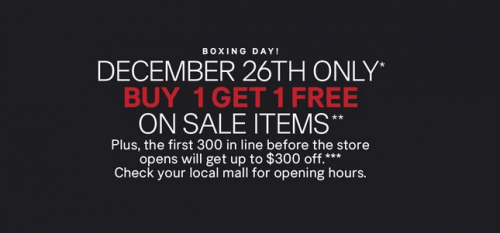 h&m boxing day sale 2017