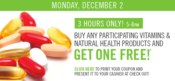 Shoppers Drug Mart Canada Cyber Monday Coupons