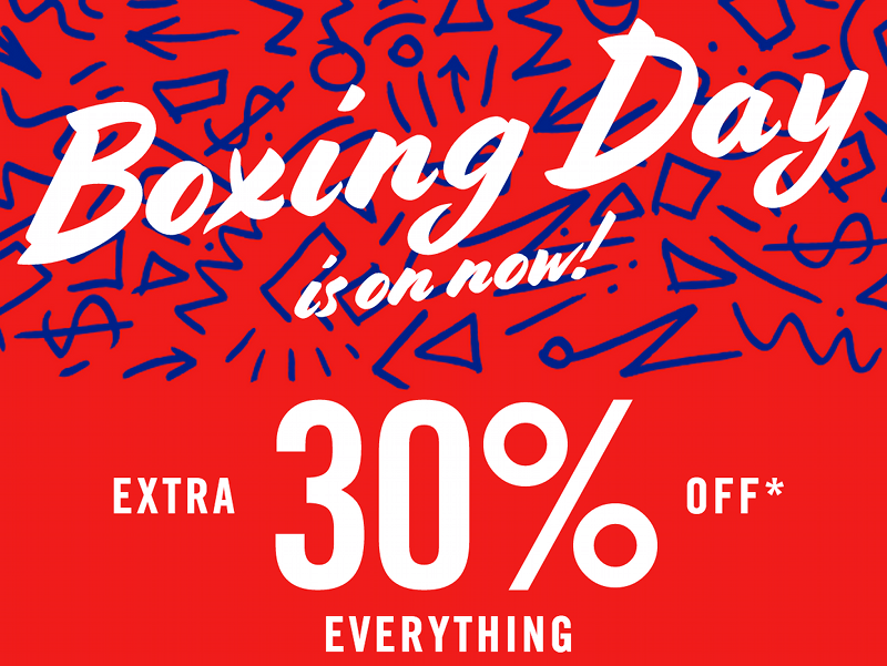 ALDO Boxing Day Sale Extra 30 off Everything Canadian Freebies