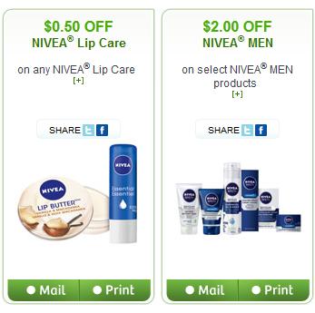 New Nivea Coupons Available Through WebSaver ca Canadian Freebies
