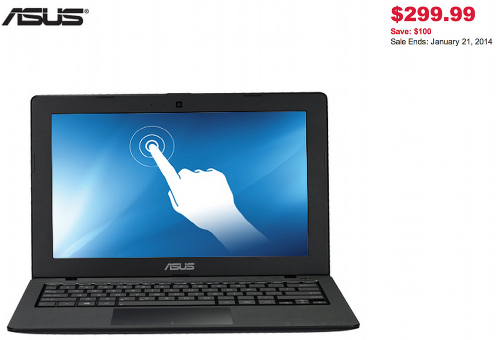 Best Buy Canada: ASUS VivoBook X200CA 11.6″ Touchscreen