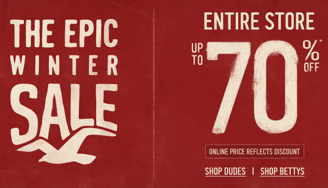 Hollister Canada The Epic Winter Sale Entire Store Up To
