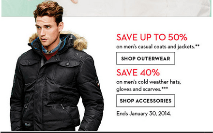 Hudson's Bay Canada Offers: Save 50% On Women's & Men's Coats & Jackets ...