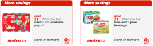 Metro Ontario Canada Printable Coupons (January 10 – 16, 2014 ...