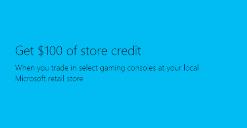 microsoft store credit