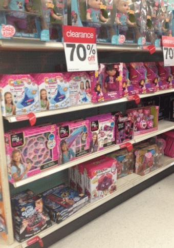 target toy clearance 70 off