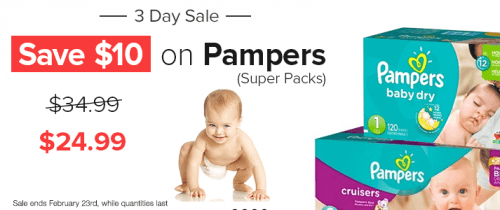 10 off pampers wellca