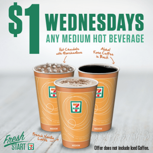 7-Eleven Canad One Dollar Offer