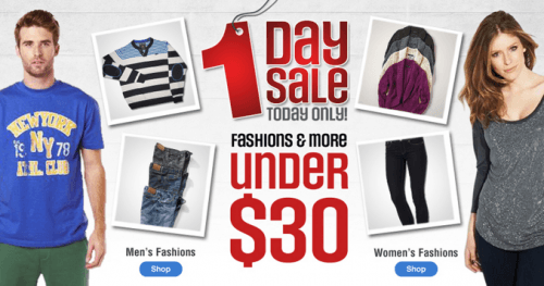 Sears Canada One Day Sale