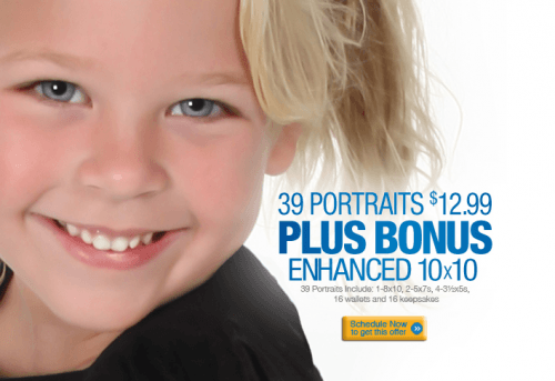 Walmart Portrait Promotion