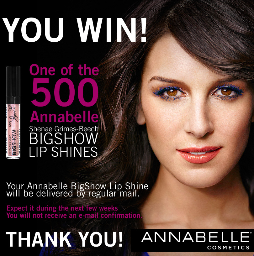 annabelle instant win contest