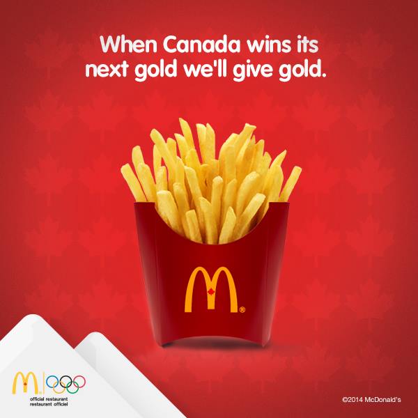 mcdonalds olympic promotion