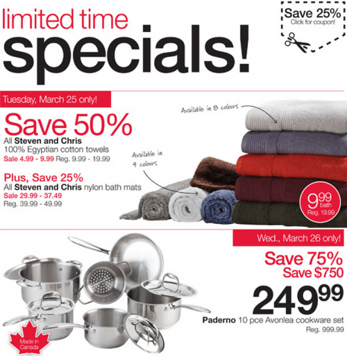 Home Outfitters Canada Deals and Coupon
