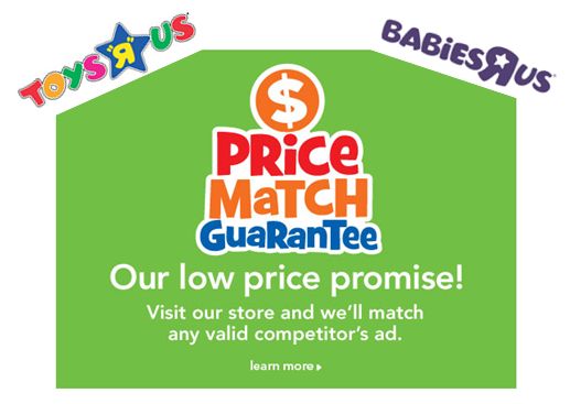 Toys r us cheap price match