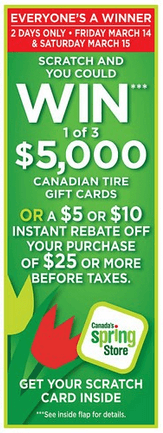 canadian tire scratch card