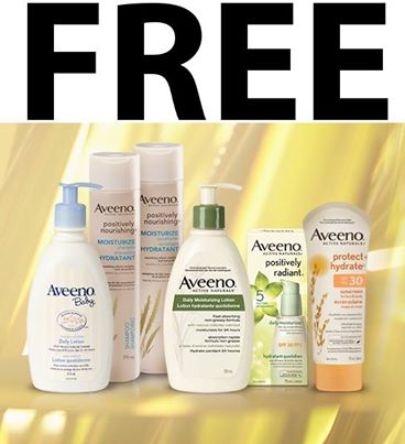 free aveeno