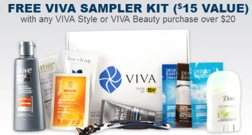 free viva sampler kit best buy