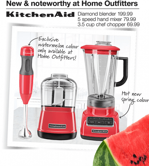 home outfitters watermelon kitchenaid