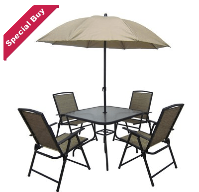 Lowe’s Canada Deal: Garden Treasures 4 Piece Patio Dining Set Only $85