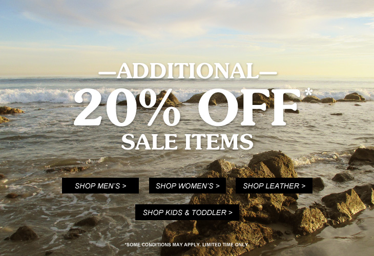 roots additional 20 off sale items