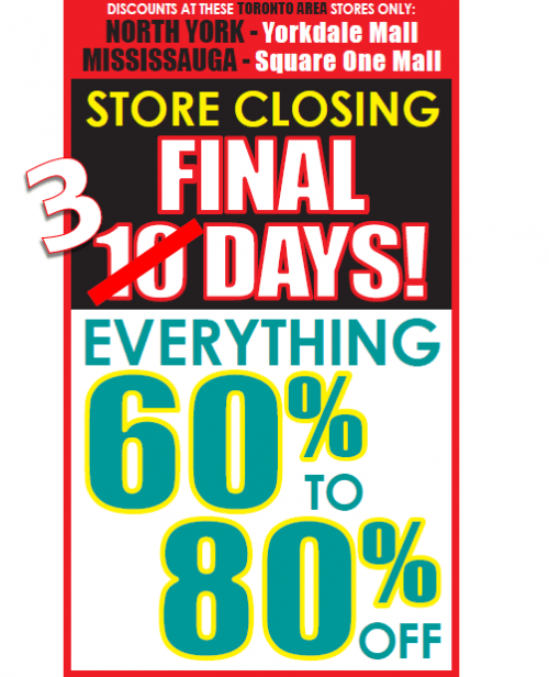 sears 3 final days closing sales