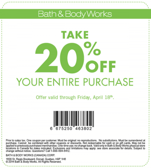 bath body and beyond in store coupon