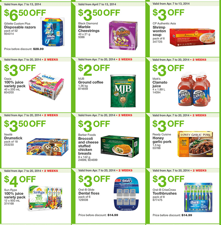 Costco Canada Weekly Instant Handouts Coupons/Flyers in British