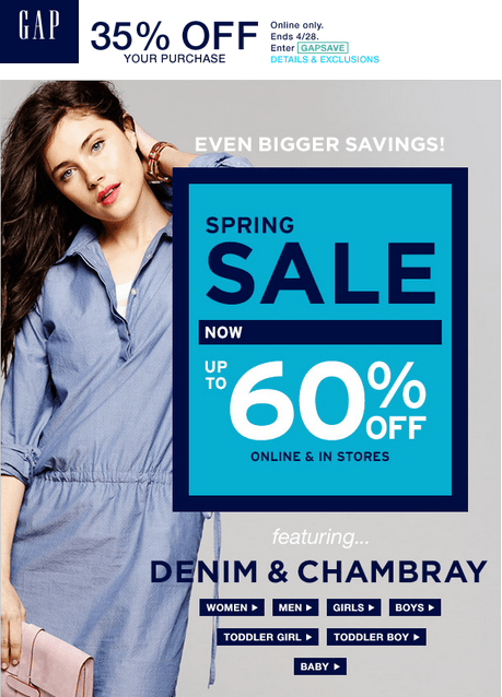 Gap Canada Spring Sale: Get Up to 60% Off Everything You Need ...