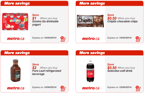 Metro Ontario Canada Printable Grocery Coupons (April 3 - 10 ...