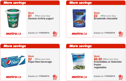 Metro Ontario Canada Printable Grocery Coupons (April 11 – 17 ...