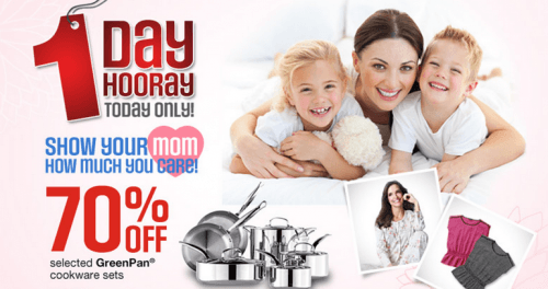 One day sale at Sears Canada