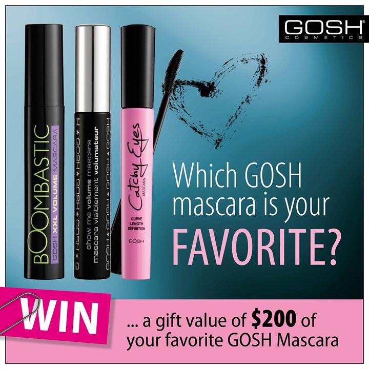 gosh mascara contest