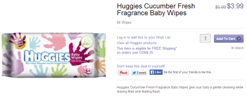 huggies cucumber wipes well.ca