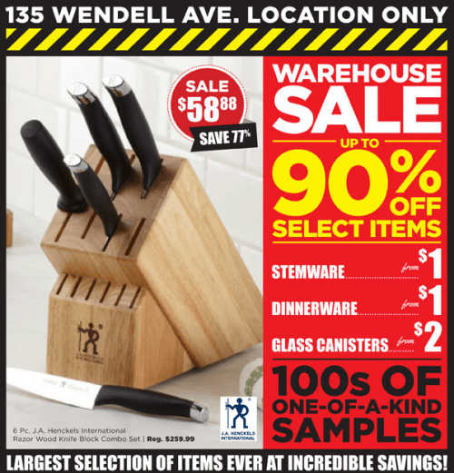 Kitchen Stuff Plus Warehouse Sale