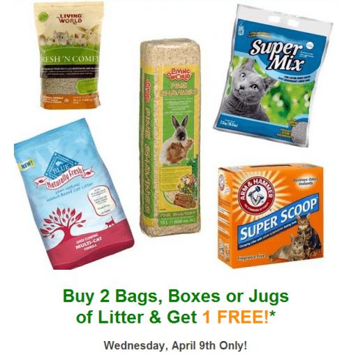 PJâ€™s Pets Unlimited Canada: Buy 2 Litters and Get 1 FREE, Today Only