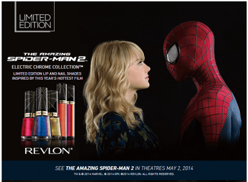 revlon spider man