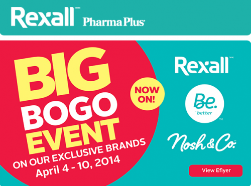 rexall pharma plus bogo