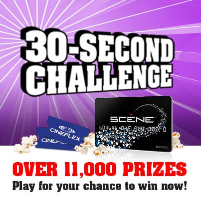 30 second challenge