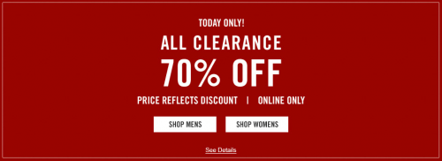 abercrombie clearance