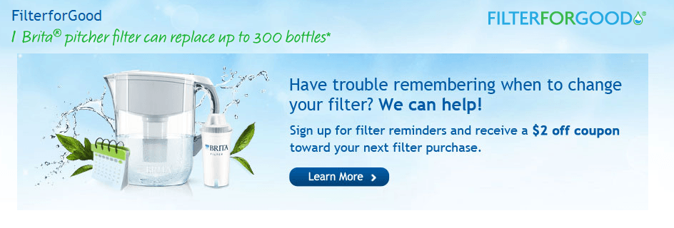 Brita Canada Coupons Save 2.00 Off Your Next Brita Filter Purchase