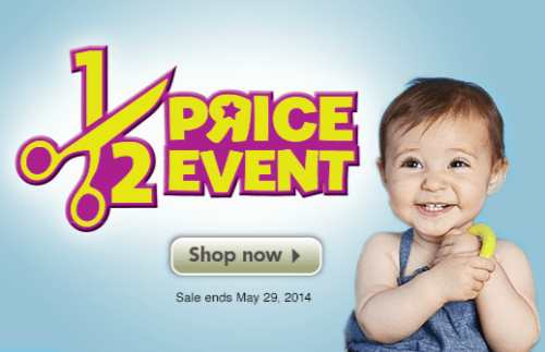 half price event babies r us